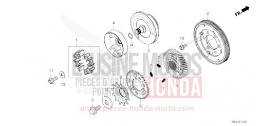 PRIMAIRE A ENGRENAGE GL1800BDP de 2023